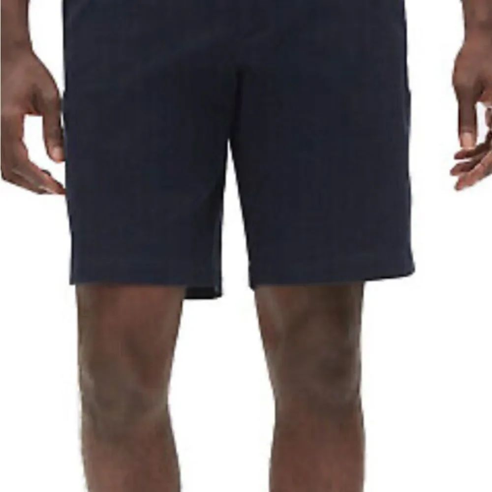 Banana Republic Aiden Navy Blue Flat Front Shorts